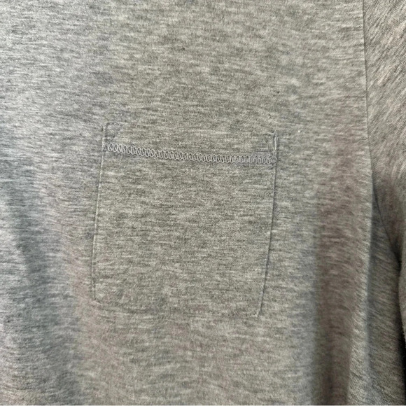 Cuddle Duds Women's Light Gray Long Sleeve Scoop Button Up Neck Top Size XXL GUC - Picture 3 of 7